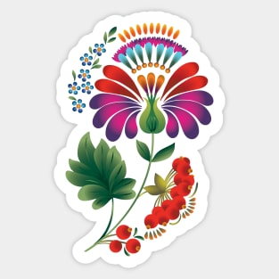 Petrykivka garden Sticker